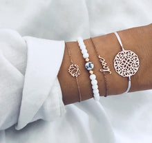 Load image into Gallery viewer, Boho Rose Map Bracelets