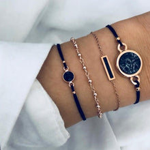 Load image into Gallery viewer, Boho Rose Map Bracelets