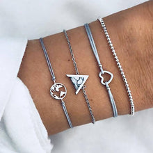 Load image into Gallery viewer, Boho Rose Map Bracelets