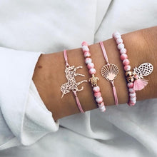 Load image into Gallery viewer, Boho Rose Map Bracelets