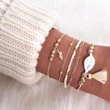 Load image into Gallery viewer, Boho Rose Map Bracelets