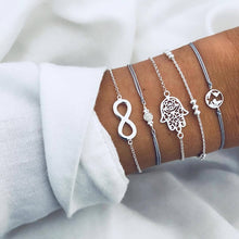 Load image into Gallery viewer, Boho Rose Map Bracelets