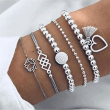 Load image into Gallery viewer, Boho Rose Map Bracelets