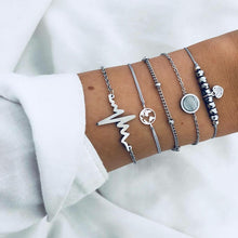 Load image into Gallery viewer, Boho Rose Map Bracelets