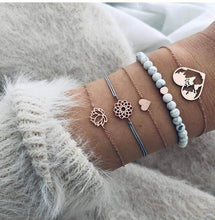 Load image into Gallery viewer, Boho Rose Map Bracelets