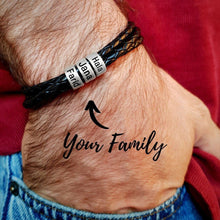Load image into Gallery viewer, Personalized Bracelets Genuine Leather