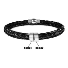 Load image into Gallery viewer, Personalized Bracelets Genuine Leather
