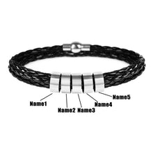 Load image into Gallery viewer, Personalized Bracelets Genuine Leather