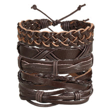 Load image into Gallery viewer, IF ME Vintage Leather Bracelet