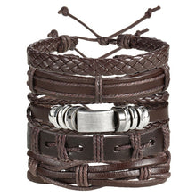 Load image into Gallery viewer, IF ME Vintage Leather Bracelet