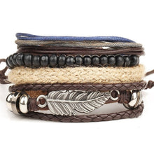Load image into Gallery viewer, IF ME Vintage Leather Bracelet