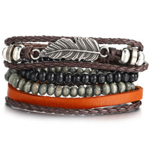 Load image into Gallery viewer, IF ME Vintage Leather Bracelet
