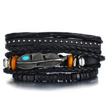 Load image into Gallery viewer, IF ME Vintage Leather Bracelet