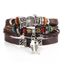 Load image into Gallery viewer, IF ME Vintage Leather Bracelet