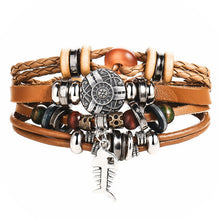 Load image into Gallery viewer, IF ME Vintage Leather Bracelet