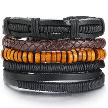 Load image into Gallery viewer, IF ME Vintage Leather Bracelet