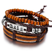 Load image into Gallery viewer, IF ME Vintage Leather Bracelet